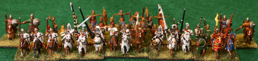 Panorama of the Teutonic Order battle line