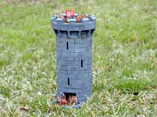 Finished tower with Ancient Figures