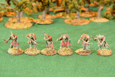 Goblin archer miniatures