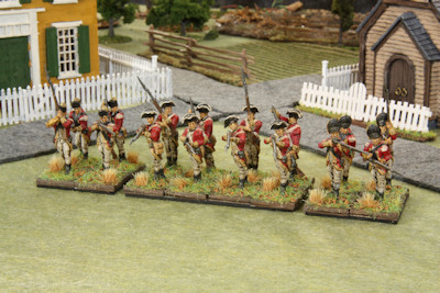 British Infantry Regiment group 2 left side
