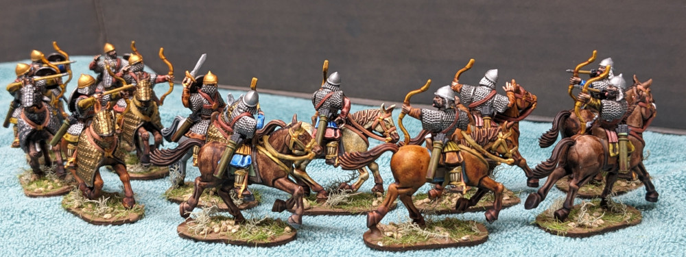 Byzantine Horse Archers reveresed angled