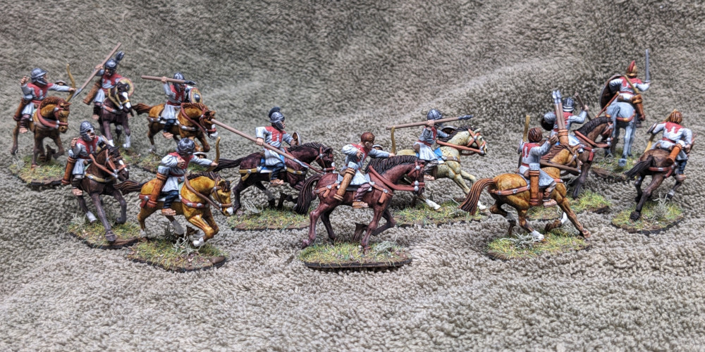 Late Roman Light Cavalry back angled