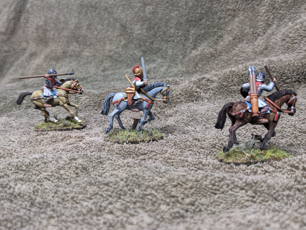 Late Roman Light Cavalry second spears reverse