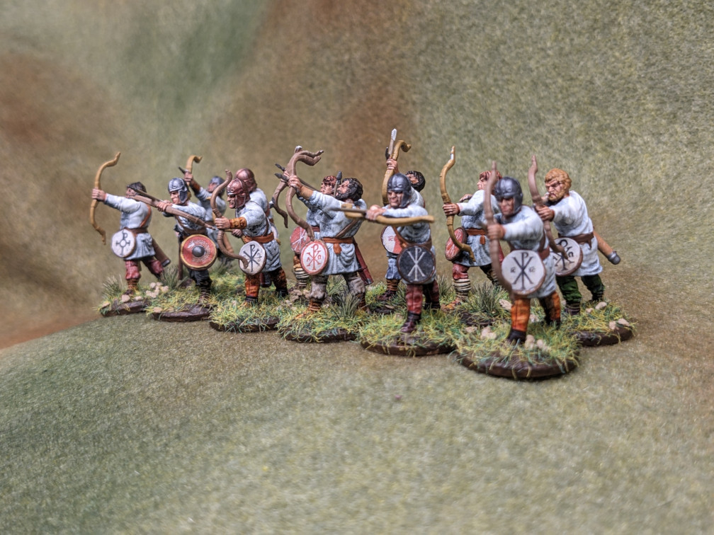 Arthurian Archers and Slingers shields