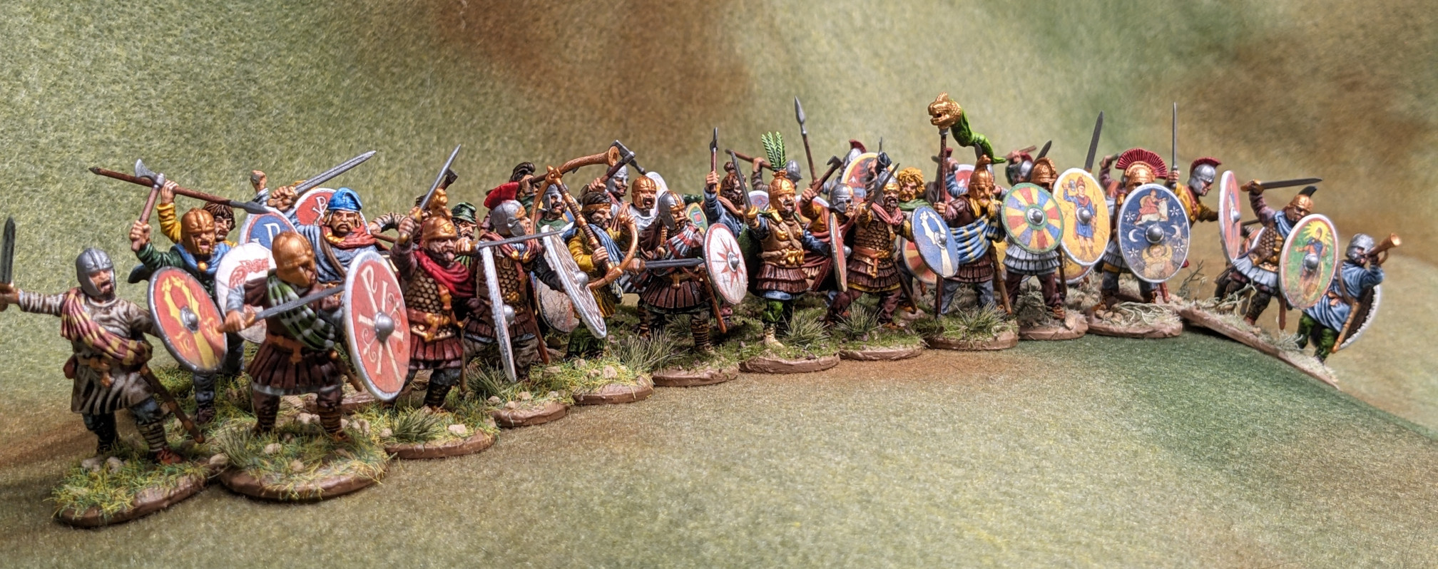 Late Roman Unarmored Infantry right side