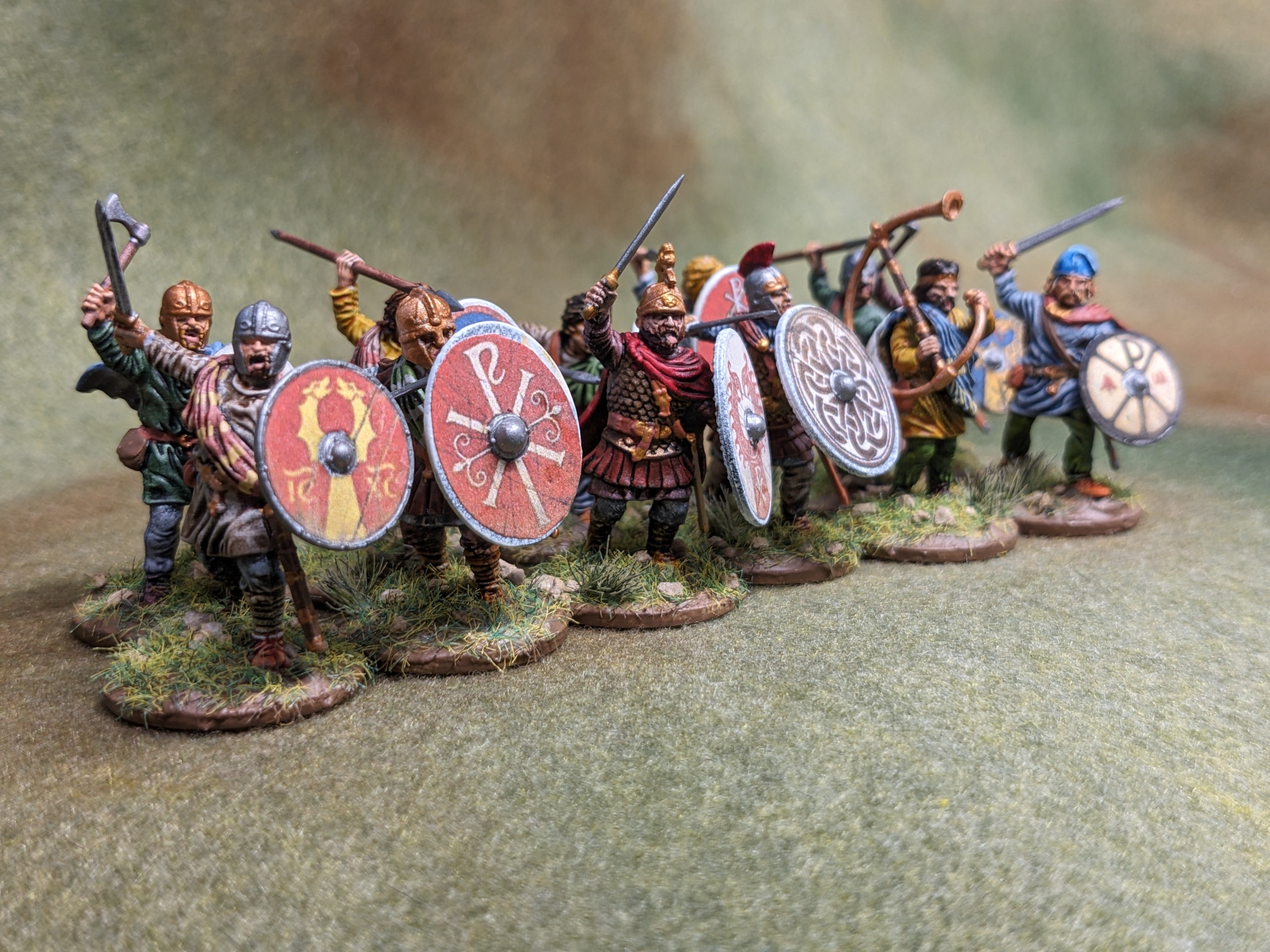 Arthurian Unarmored Infantry right side