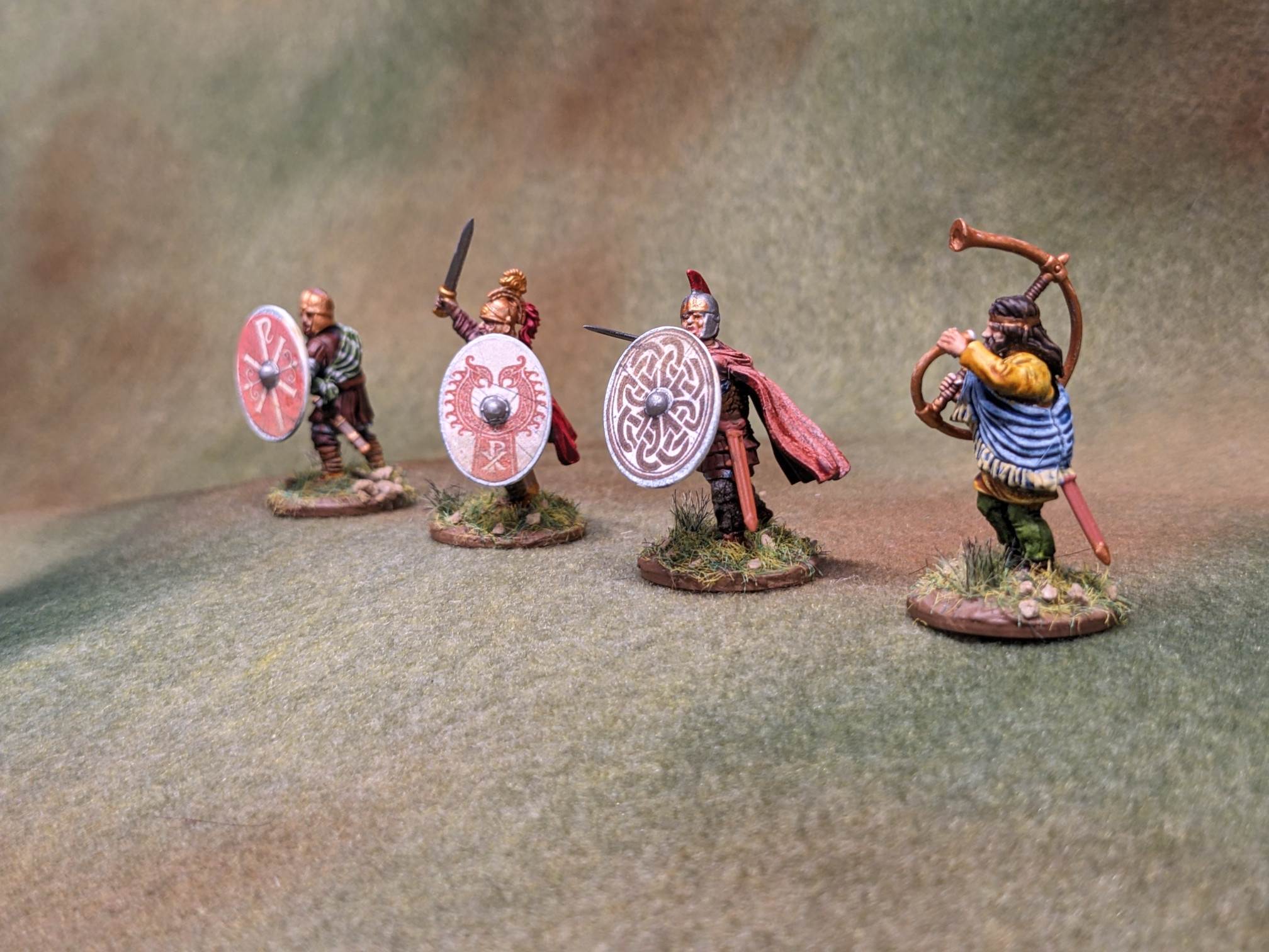 Arthurian Unarmored Infantry Command left side
