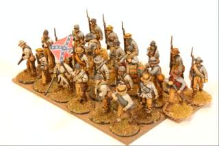 Confederate infantry 4, left