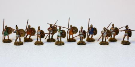 Mercenary Hoplites, left face