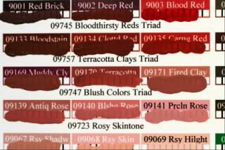 Reaper Master Series swatches