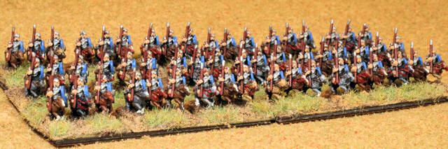 Medium cavalry close up