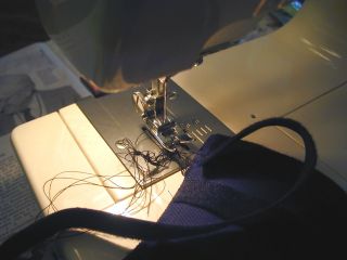 A Jammed Sewing Machine