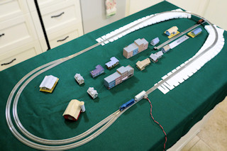 Incline test on prototype layout